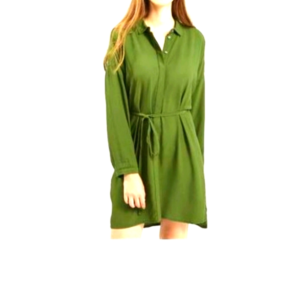 🪅🎉 Topshop self tie Button Down  dress